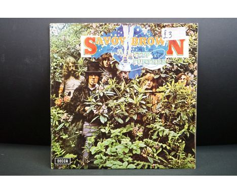 Vinyl - Savoy Brown A Step Further on Decca LK 5013.  Red unboxed Decca label, original inner, price sticker to front of slee