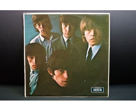 Vinyl - Rolling Stones no 2 LP on Decca, red unboxed Decca label, matrices -1A / -2A, no 'Blind Man' text, non flipback sleev