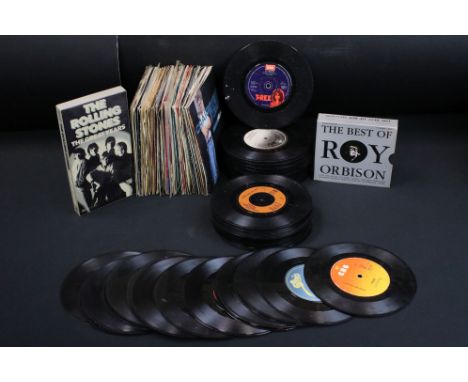 Vinyl - Approx 120 7" singles spanning genres and decades plus the Roy Orbison 3 CD box set and The Rolling Stones The Great 