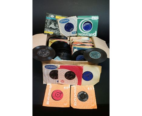 Vinyl - Over 100 Rock Pop &amp; Soul 7" singles including The Small Faces, The Beatles, Rolling Stones, Them, The Who, Johnny