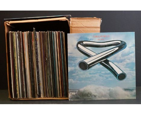 Vinyl - Over 65 pop &amp; rock LPs including The Rolling Stones, The Beatles, Tangerine Dream, Rick Wakeman, Santana, Eagles,