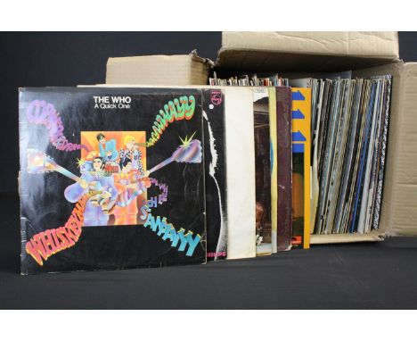 Vinyl - Approx 70 rock &amp; pop LPs including The Who, Jimi Hendrix, Stephen Stills, Scott Walker, Electric Prunes, John May