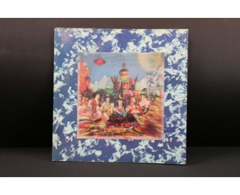 Vinyl - Rolling Stones Satanic Majesties LP TKS103 stereo version in mono sleeve, unboxed Decca green label, 3D gatefold slee