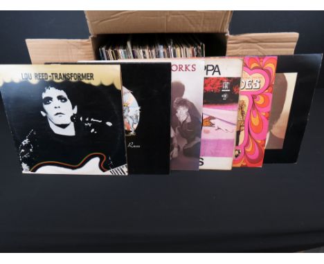 Vinyl - Over 70 Rock &amp; Pop LP's including Lou Reed, Queen, Frank Zappa, Leonard Cohen, The Who, Curved Air, Free, The Doo