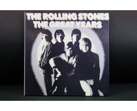 Vinyl - The Rolling Stones The Great Years Box Set on Readers Digest / Decca 4 LP Box Set, box, inners &amp; vinyl vg+ 