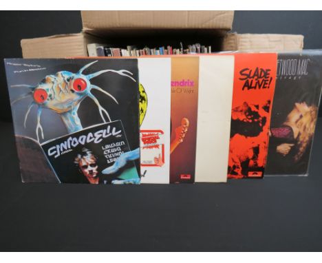 Vinyl - Over 70 Rock &amp; Pop LP's including Roger Taylor, Velvet Underground, Jimi Hendrix, Fleetwood Mac, Kate Bush, The W