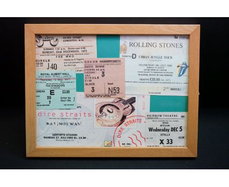 Memorabilia - A ticket stub for David Bowie's final Ziggy Stardust tour date at Hammersmith Odeon, London On July 3rd 1973.  