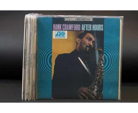 Vinyl - Jazz / Bop - 11 original UK pressing albums on Atlantic Records, to include: Hank Crawford - After Hours (UK Stereo, 