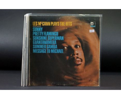 Vinyl - Jazz / Soul Jazz - 6 original albums by Les McCann, to include: Les McCann Played The Hits (UK Limelight / Mercury Re