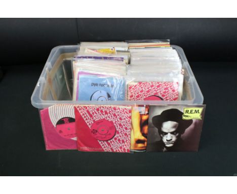 Vinyl - Over 150 rock &amp; pop 7" singles including Rolling Stones (featuring 2 EPs), Man (including Sudden Life on Pye), Ju