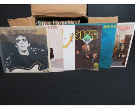 Vinyl - Over 70 Rock &amp; Pop LP's including Lou Reed, Fleetwood Mac, The Doors, Curved Air, Caravan, Neil Young, Bob Dylan,