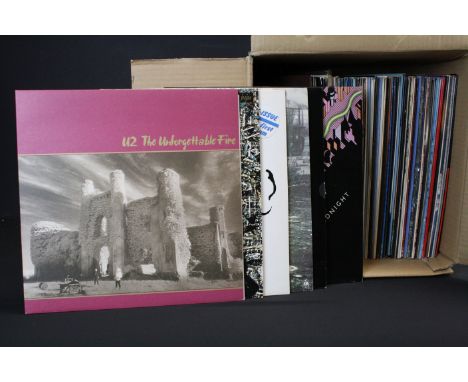 Vinyl - Approx 60 rock &amp; pop LPs to include Yes, Talking Heads, U2, Stranglers, Siouxsie &amp; The Banshees, China Crisis