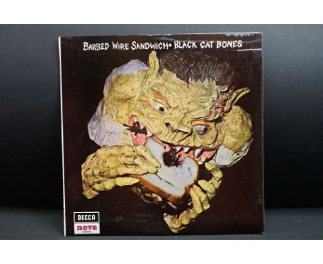 Vinyl - Psych / Blues Rock - Black Cat Bones - Barbed Wire Sandwich (original UK 1970 1st pressing stereo, Decca Nova Records