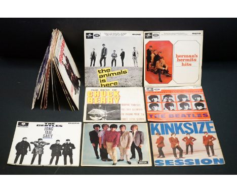 Vinyl - 12 EPs and 6 7" singles from the 1960s to include The Rolling Stones, The Beatles, Manfred Mann, The Animals, Chuck B