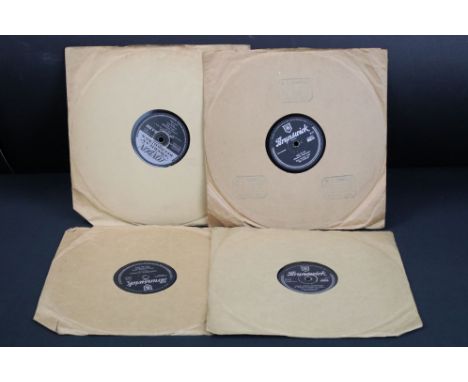 Vinyl - Bill Haley / Little Richard 4 78rpm records to include from Bill Haley Rock Around The Clock (Brunswick 05317), Rip I