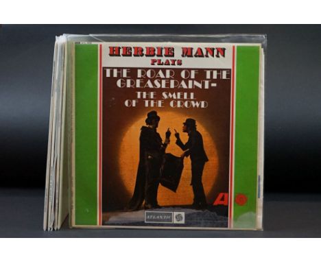 Vinyl - Jazz / Latin Jazz - 6 original albums by Herbie Mann, to include: The Roar Of The Greasepaint- The Smell Of The Crowd