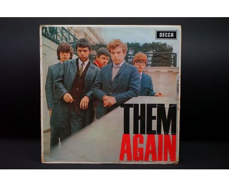 Vinyl - Them - Them Again on Decca Records, LK 4751. Original UK 1966 1st pressing mono. Sleeve VG- (small tear), vinyl VG / 