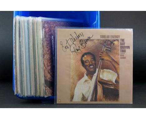 Vinyl / Autograph - Jazz - 29 1970s / 1980s original Jazz albums, including signed album, promo and rarities, to include: The