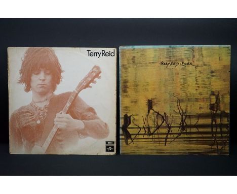 Vinyl - 2 Terry Reid LPs to include Terry Reid (original UK 1st pressing 1969, one box EMI, Columbia Records, SCX 6370) VG / 