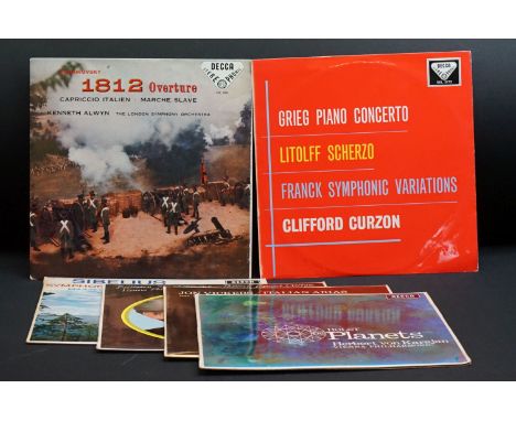 Vinyl - Classical - 6 Original UK Pressings ED1 and ED2 Stereo albums, to include: Decca SXL 2173 (ED1), Decca SXL 2001 (ED1 