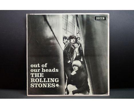 Vinyl - Rolling Stones Out of Our Heads LP on Decca SKL4733 boxed Decca blue / silver label, laminate lift to spine, sleeve a