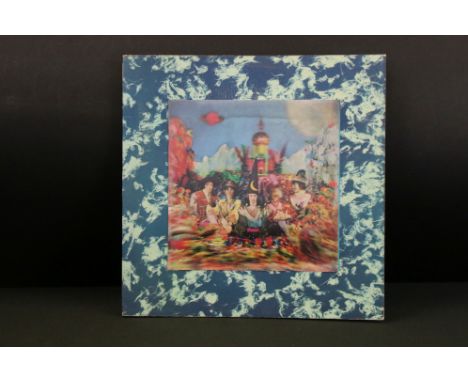 Vinyl - Rolling Stones Satanic Majesties LP on Decca TXS103 stereo, unboxed Decca green label, 3D gatefold sleeve, red inner,