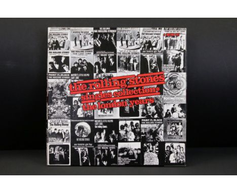 Vinyl - The Rolling Stones The Singles Collection The London Years 4 LP Box Set, box, sleeves, booklet &amp; vinyl vg++