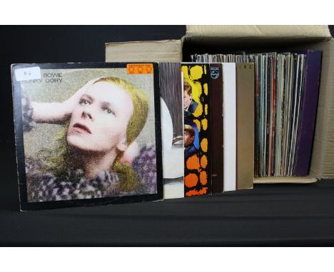 Vinyl - Rock / Pop - Over 70 albums to include: The Rolling Stones - Beat Beat Beat (Re-issue 10” album), David Bowie, Simply