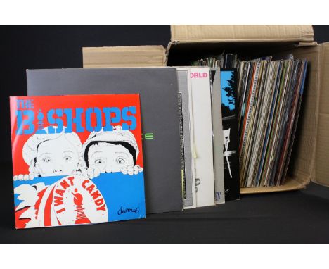 Vinyl - Approx 70 post punk / new wave LPs and 12" singles featuring promos to include Joy Division, Jonathan Richman &amp; T