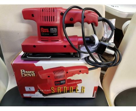 POWER DEVIL ORBITAL SANDER