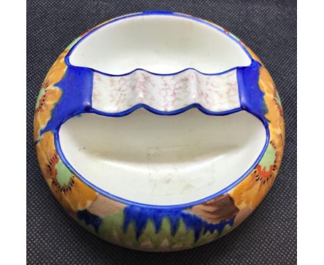 ART DECO CARLTONWARE ASHTRAY, BOSS &amp; ENAMEL LIDDED BOX ETC
