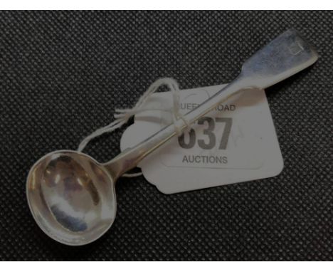 EARLY VICTORIAN SHEFFIELD SIL SALT SPOON