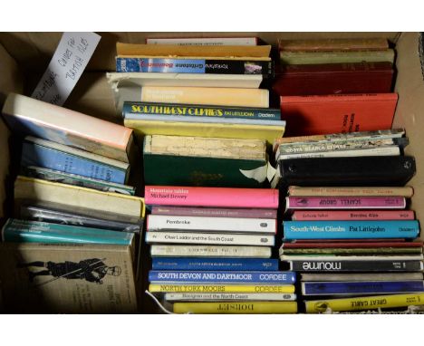 A collection of climbing guides, titles including: The English Lakes, by F. G. Brabant; Scottish Mountaineering Club Guide: R