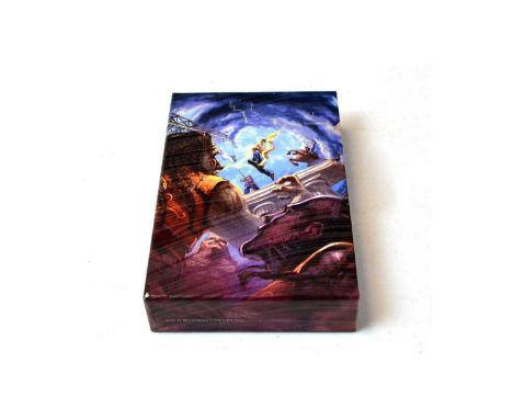 Riordan (Rick), The Blood of Olympus, 8vo cloth, illus. with colour frontispiece, first edition, published by Disney Books, L