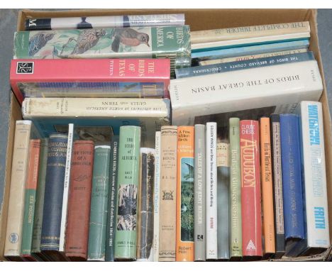A selection of books relating to birds, titles including, the birds of Alberta by Salt Wilk, A Few Million Birds by William R