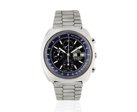 Omega. A stainless steel quartz calendar chronograph bracelet watchModel: Speedsonic f300HzReference: 188.0002Date: Circa 197