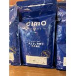 (8) Sacs Graines/Café CIMO, 2kg/4.4lbs QUANTITÉ X PRIX MISÉ (x8)