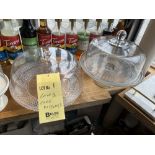 LOT: (4) Présentoirs à Gateaux