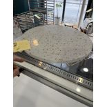 Lazy Susan pierre TERRAZZO, 14'' diam.