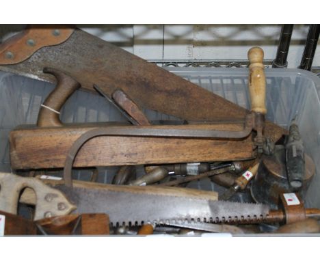 Job lot of vintage tools 