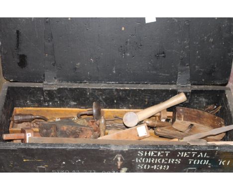 Large trunk &amp; contents. collection only 