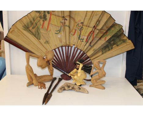 A good lot of assorted vintage wooden items A/f 
