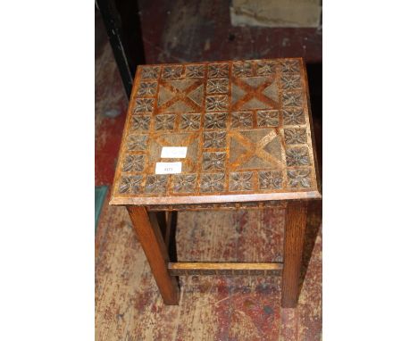 Vintage carved table 