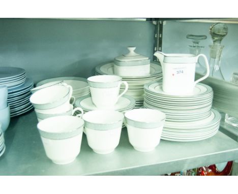 ROYAL DOULTON CHINA 'ETUDE' PATTERN DINNER AND TEA SERVICE, APPROX 56 PIECES 