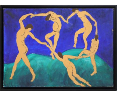 8 Bilder/Rahmen. Unterschiedliche Künstler, Darstellungen mit Figuren und Personen, Techniken und Formate. R. Altersspuren.