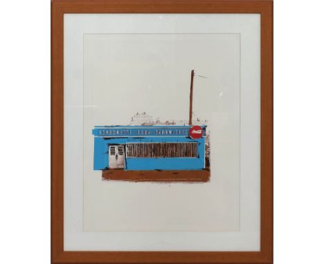 Marok (geb. 1972 Berlin), eigentlich Thomas Marecki Ohne Titel. Farbsiebdruck/Papier, re. u. mit Bleistift sign. und dat. (19