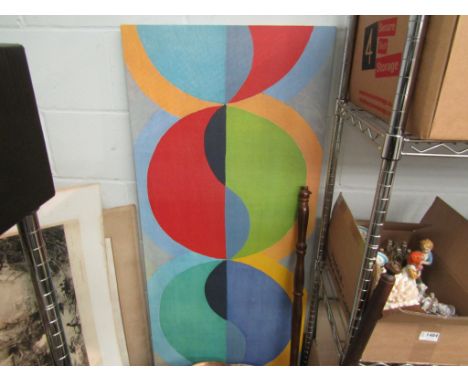 After Robert Delaunay, 'Rhythm Sans Fin' large reproduction print issued by Ikea. 56.5cm x 139.5cm