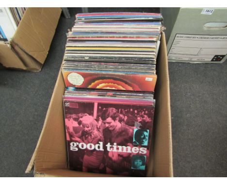 A box of mostly Disco, Funk and Soul LP's including Michael Jackson, Stevie Wonder, Kool &amp; The Gang, Odyssey, Abba, Diana