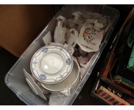 A quantity of Royal Worcester Cameo dinnerwares and other ceramics