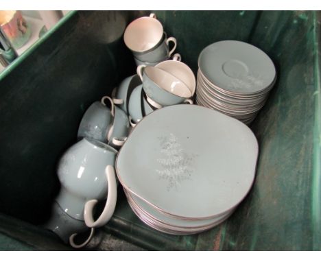 A Royal Doulton Forrest Glade pattern part tea/dinner service 